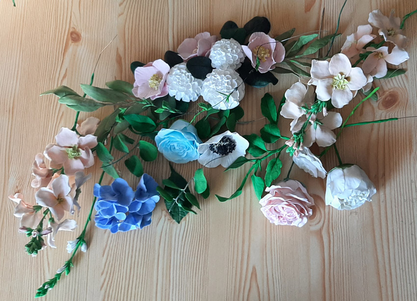 decoración floral personalizada
